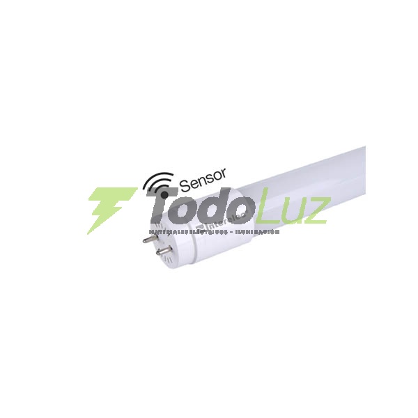 TUBO DE LED FLUORESCENTE 220V 18W C/SENSOR MOV.