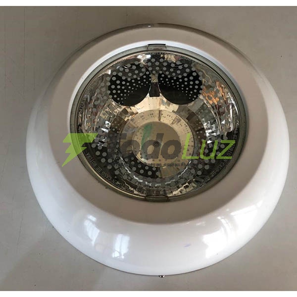PROYECTOR INT. P/2 LAMP. B.C. E-27 HASTA 26W  BLA.