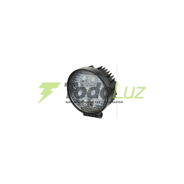 REFLECTOR LED 12/24V 27W ALUMINIO REDONDO