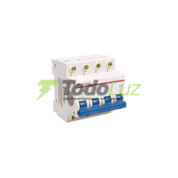 TERMOMAGNETICA TETRAPOLAR 4 X 6A CURVA C