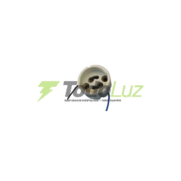ZOCALO CERAMICO GU-10 C/CABLE