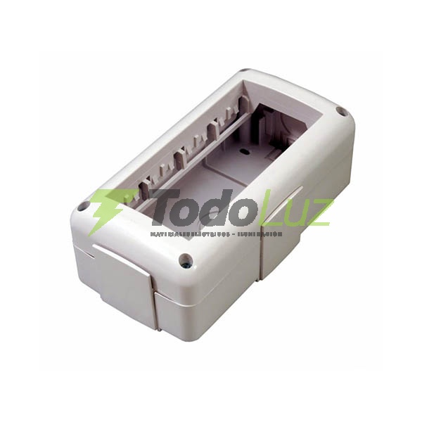 CAJA EXTERIOR DE SUPERFICIE 3 MODULO STIK