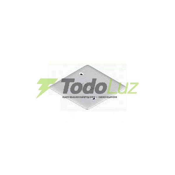 TAPA CIEGA PVC P/CAJA MIGNON