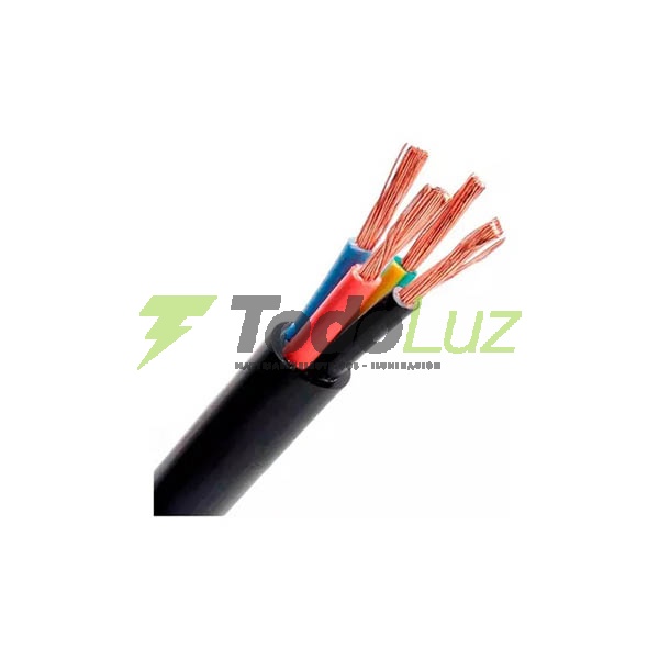 CABLE TIPO TALLER 4 X 10MM NEGRO
