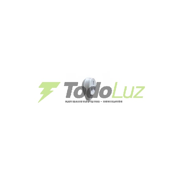 FICHA POLARIZADA 2 X 10A + N HUEVITO HEMBRA BL/NG