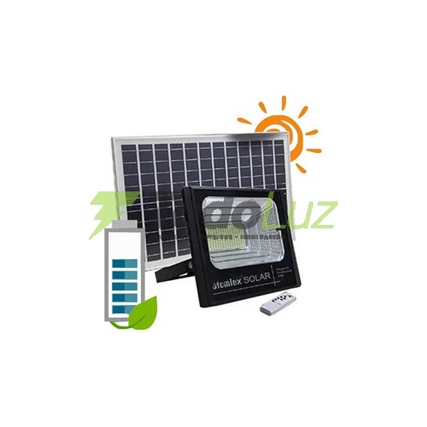 REFLECTOR DE LED SOLAR IP-65 50W BAT. LITIO+PANEL
