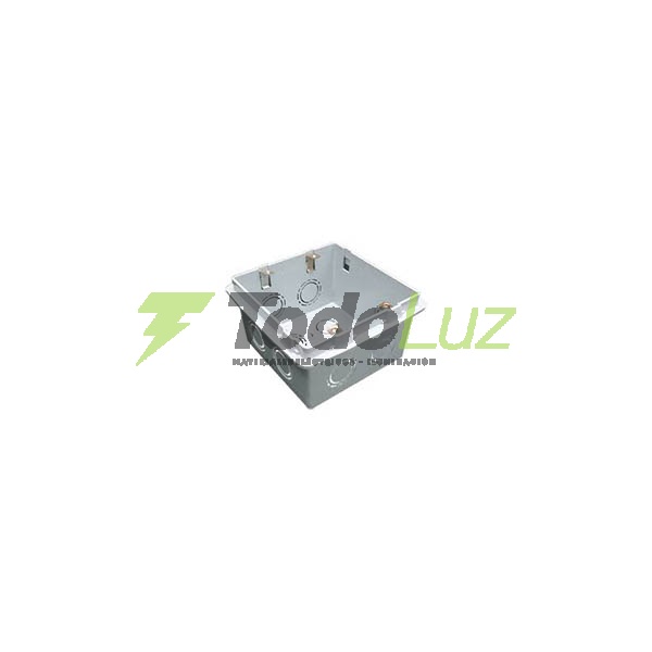 CAJA DE LUZ CUADRADA 10X10 P.V.C.