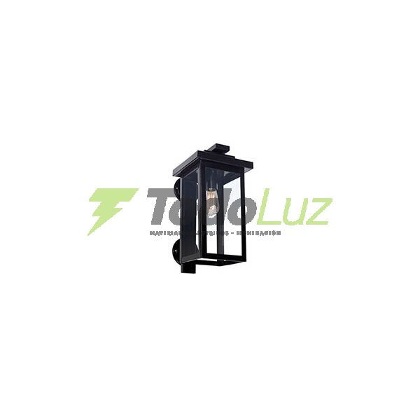 FAROL DE HIERRO RECTANGULAR ABIERTO C/MENSULA L