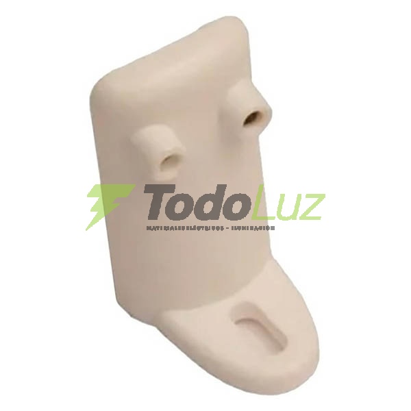 ZOCALO PARA TUBO FLUORESCENTE FLEXIBLE S/CHICOTE