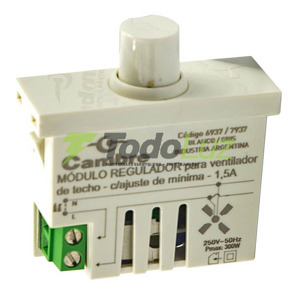 MODULO REGULADOR DE VENTILADOR 200W BLANCO SXXI