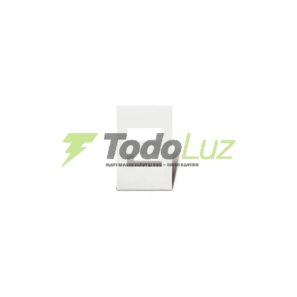 TAPA RECTANGULAR 2B BLANCA SXXI