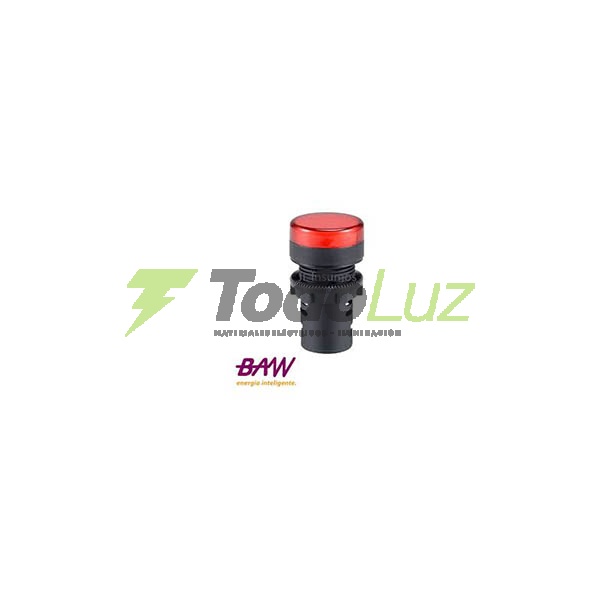 OJO DE BUEY 220V CON LED ROJO