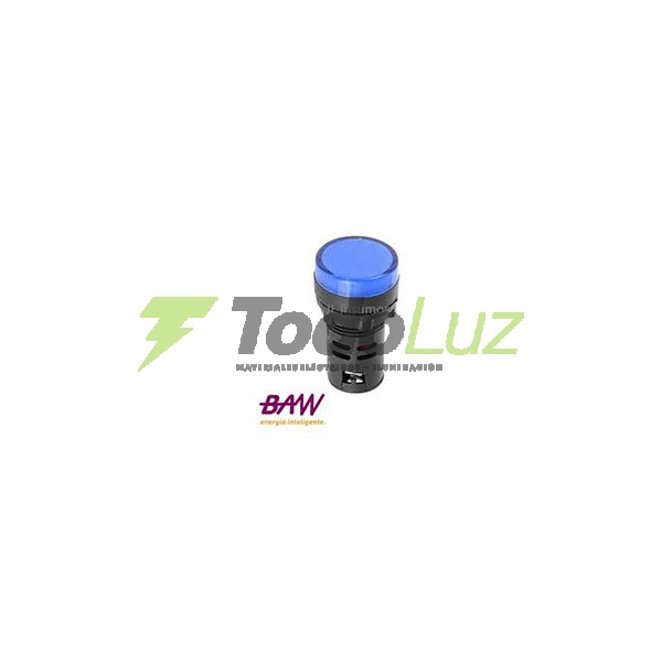 OJO DE BUEY 220V CON LED AMBAR