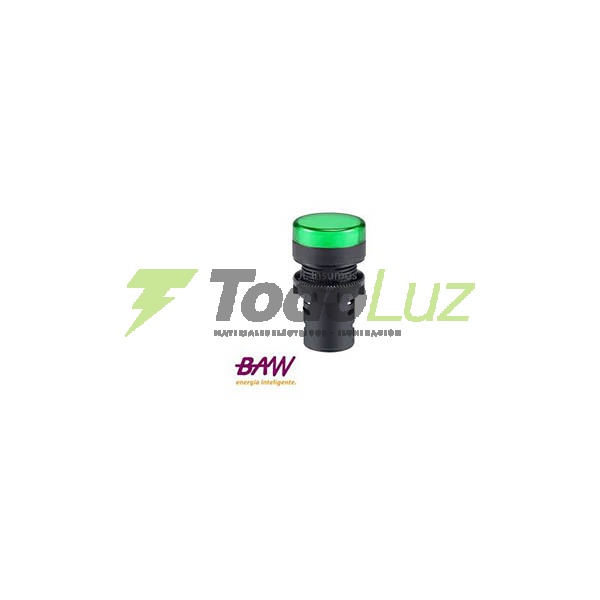 OJO DE BUEY 220V CON LED VERDE