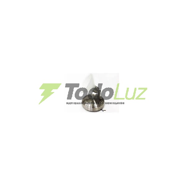 SPOT G-9 1 LUZ C/TULIPA CONITO PLATIL/BRONCE