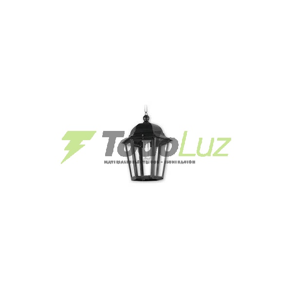 FAROL POLIP. 6C, ABIERTO, TECHO DESM. DE COLGAR
