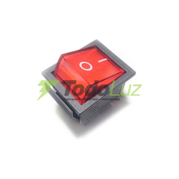TECLA DOBLE ON-OFF 4P C/LUZ