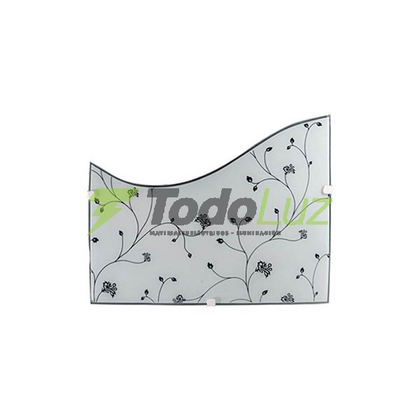 APLIQUE DIFUSOR "FOGGIA" 1 LUZ