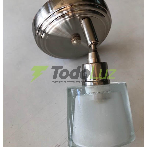 SPOT G-9 1 LUZ C/TULIPA OVAL PLATIL