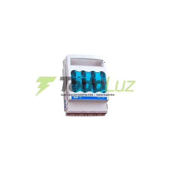 BASE PORTAFUSIBLE NH T00 3 X 160A HORIZONTAL