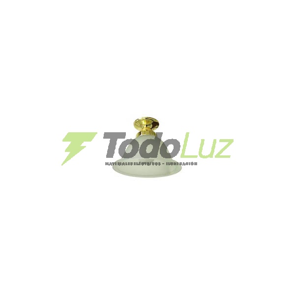 PLAFON P/VENTILADOR C/TULIPA PARLIAMENT 18CM DOR