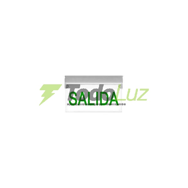 SE&Ntilde;ALADOR ESCAPE AUTONOMO A LED PERM. "SALIDA"