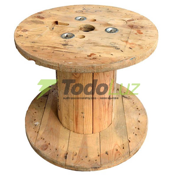 BOBINA DE MADERA 50 X 50