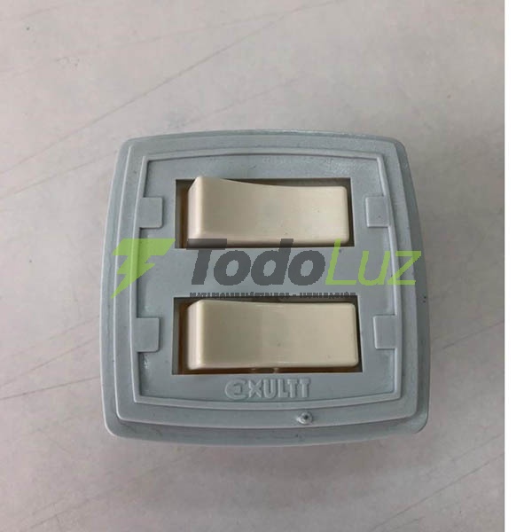 SOPORTE P/CAJA CAPS. 2 INTERRUPTOR