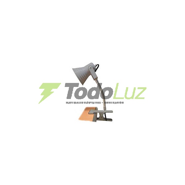 SPOT PINZA ESCALONADO CON FLEXIBLE GRIS