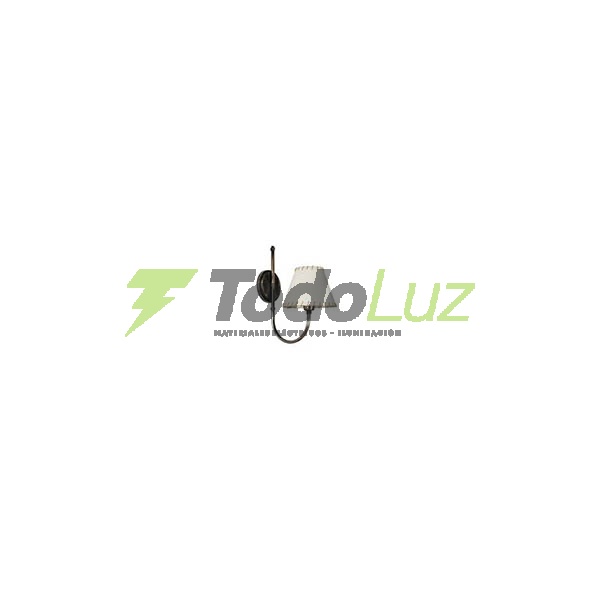 APLIQUE "COUNTRY" DE 1 LUZ CON PANTALLA