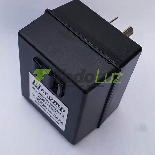 AUTOTRANSFORMADOR 220/110V 50W ENCHUFABLE