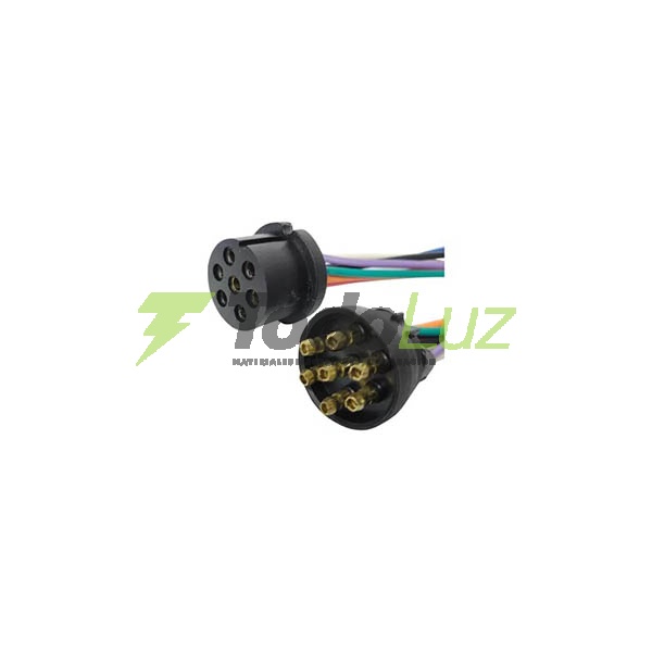 UNION 5 VIAS INTEMPERIE 2 PIEZAS MACHO/HEMBRA