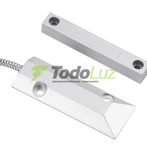 SENSOR MAGNETICO METALICO P/PISO CABLEADO C/VAINA