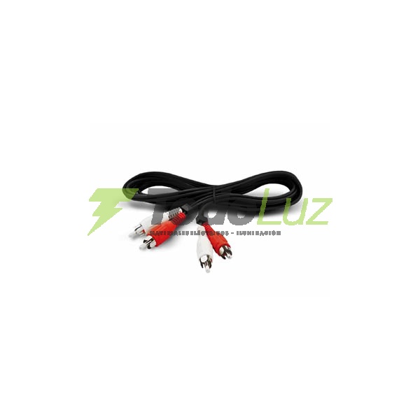 CABLE ARMADO 2 PLUG RCA A 2 PLUG RCA - 4 METROS