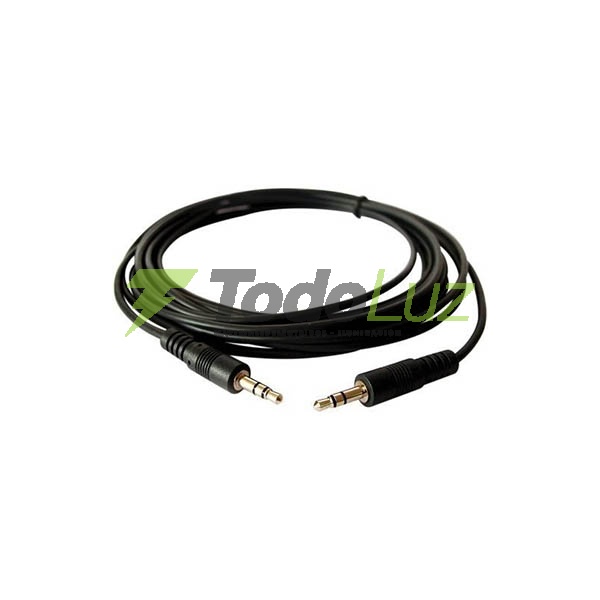 CABLE ARMADO 1PLUG 3,5M A 1PLUG 3,5M ESTEREO 1,8MT