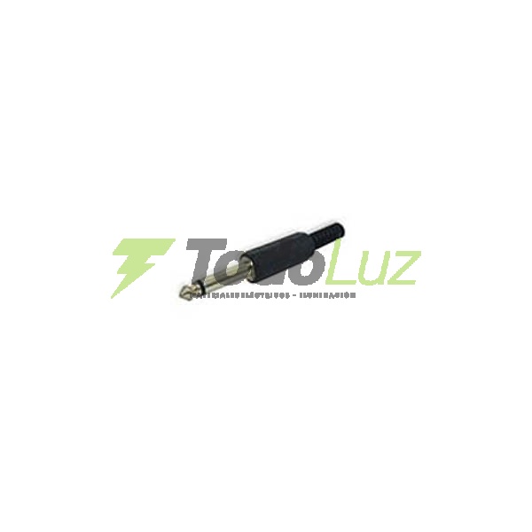 FICHA AUDIO PLUG MONO 6,5 MM GRANDE