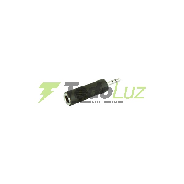 ADAPTADOR PLUG STEREO 6,5 A STEREO 3,5 MM