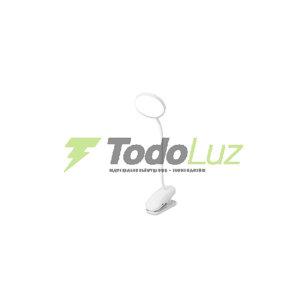 VELADOR USB RECARGABLE PINZA FLEXIBLE 2,5W
