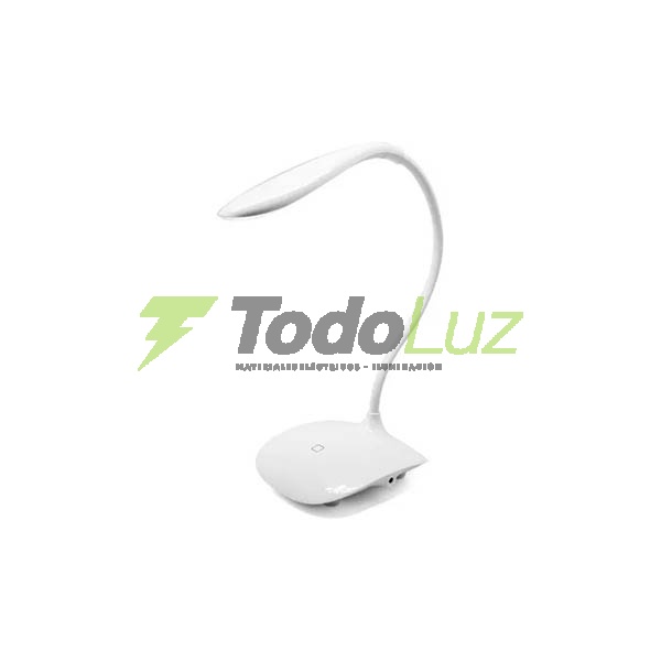 VELADOR USB RECARGABLE BASE FLEXIBLE 4W