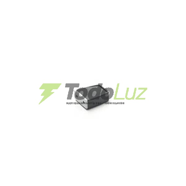 FICHA COMUN HEMBRA 2 X 10A NEGRA