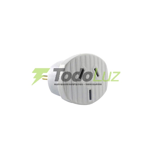 ADAPTADOR COMUN 2P RED. A 3P CHATAS