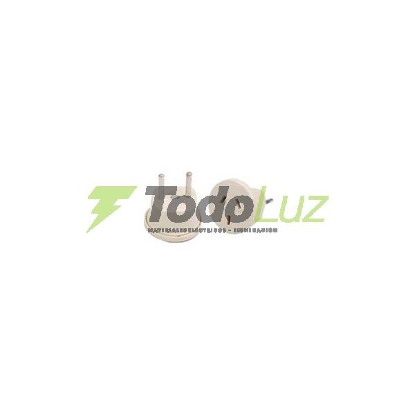 ADAPTADOR COMUN 2P RED. A 3P CHATAS REFORZADO