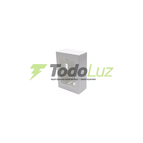 CAJA EXTERIOR P/CABLECANAL RECTANGULAR