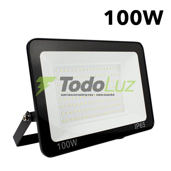REFLECTOR DE LED ALUMINIO IP-65 100W LUZ CALIDA