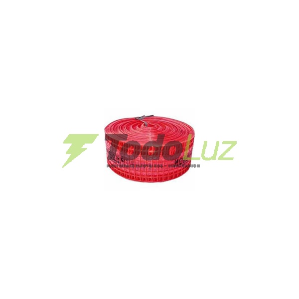 MALLA ADVERTENCIA P/ELECTRICIDAD 15CM (ROLLO 100M)