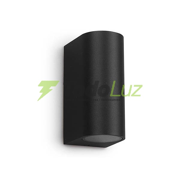 BIDIRECCIONAL ALUMINIO CILINDRO 2 LUCES GU-10