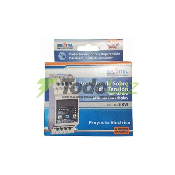 PROTECTOR DE SOBRE Y BAJA TENSION MONOF. AJUSTABLE