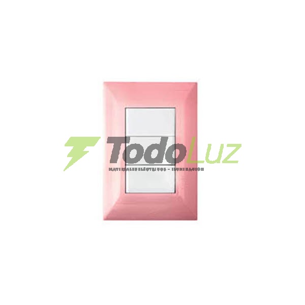 TAPA RECTANGULAR EXULTT VER/CEL/ROS PASTEL (DISC.)