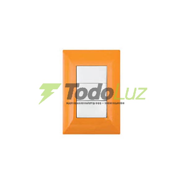 TAPA RECTANGULAR EXULTT VERDE/NARANJA (DISC.)