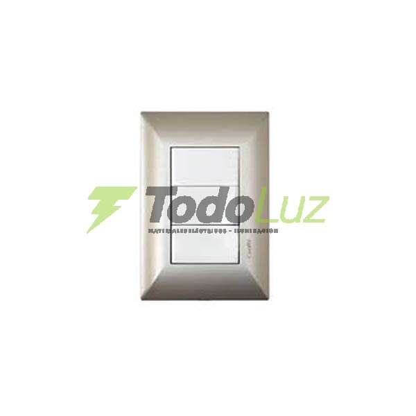 TAPA RECTANGULAR EXULTT + PLATA